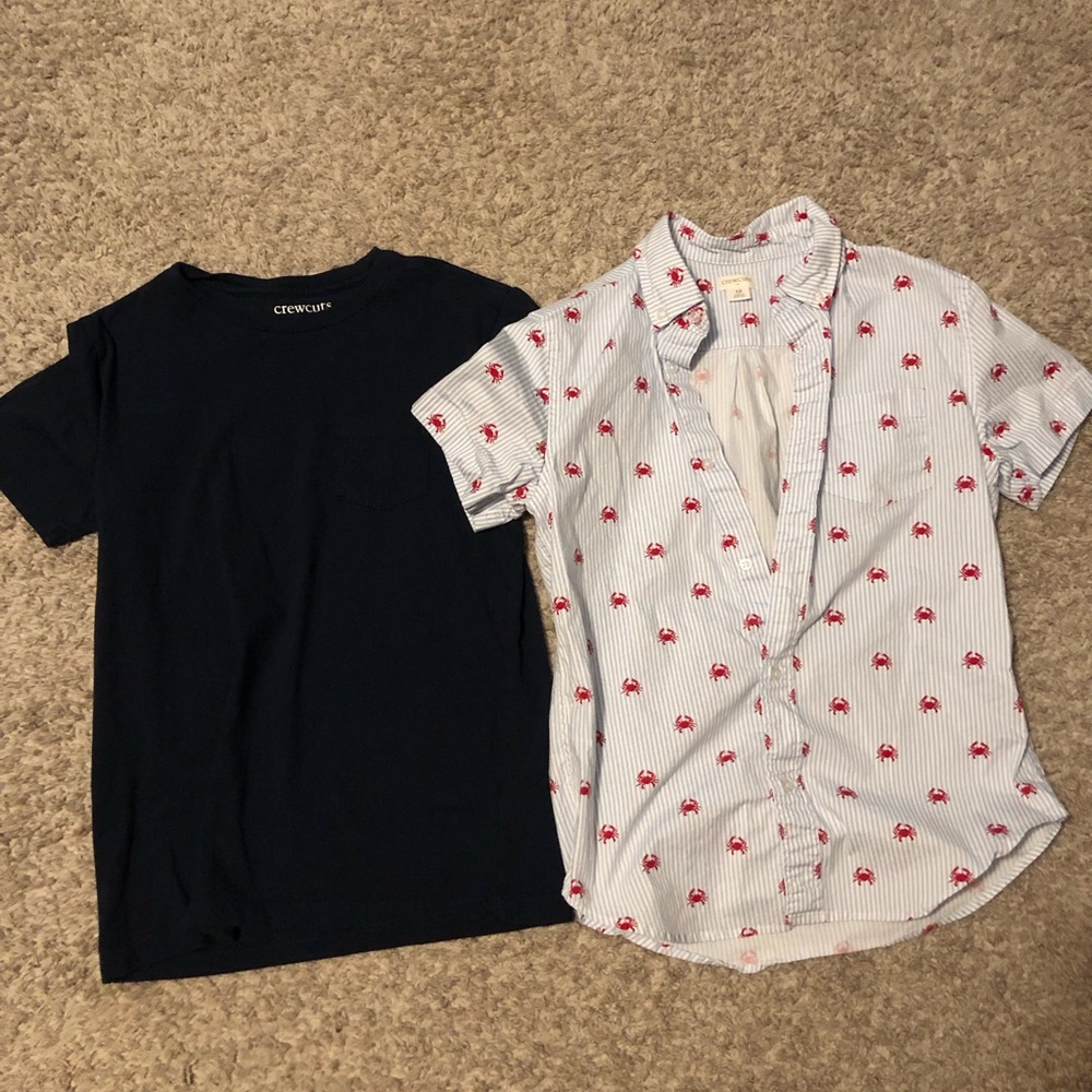 Bundle of boys J Crew shirts